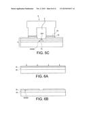 DEVICE COMPRISING A FLUID CHANNEL PROVIDED WITH AT LEAST ONE MICRO OR     NANOELECTRONIC SYSTEM AND METHOD FOR CARRYING OUT SUCH A DEVICE diagram and image