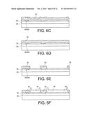 DEVICE COMPRISING A FLUID CHANNEL PROVIDED WITH AT LEAST ONE MICRO OR     NANOELECTRONIC SYSTEM AND METHOD FOR CARRYING OUT SUCH A DEVICE diagram and image