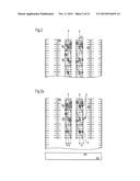 TRACKING DEVICE COMPRISING A RECEIVING STRUCTURE WHICH CAN BE ADJUSTED     ABOUT AT LEAST ONE AXIS, FOR MOUNTING AT LEAST ONE ELEMENT THAT IS     SENSITIVE TO ELECTROMAGNETIC WAVES AND HAS A PREFERENTIAL RADIATION     DIRECTION diagram and image