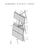 TRACKING DEVICE COMPRISING A RECEIVING STRUCTURE WHICH CAN BE ADJUSTED     ABOUT AT LEAST ONE AXIS, FOR MOUNTING AT LEAST ONE ELEMENT THAT IS     SENSITIVE TO ELECTROMAGNETIC WAVES AND HAS A PREFERENTIAL RADIATION     DIRECTION diagram and image