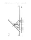 TRACKING DEVICE COMPRISING A RECEIVING STRUCTURE WHICH CAN BE ADJUSTED     ABOUT AT LEAST ONE AXIS, FOR MOUNTING AT LEAST ONE ELEMENT THAT IS     SENSITIVE TO ELECTROMAGNETIC WAVES AND HAS A PREFERENTIAL RADIATION     DIRECTION diagram and image