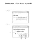 INFORMATION PROCESSING DEVICE, IMAGE FORMING DEVICE, PRINTING SYSTEM     CONTROL METHOD, AND STORAGE MEDIUM FOR SEARCHING, RETRIEVING IMAGE     FORMING DEVICES THAT ARE COLLECTIVELY REGISTERED ON A SERVICE PROVIDING     DEVICE diagram and image