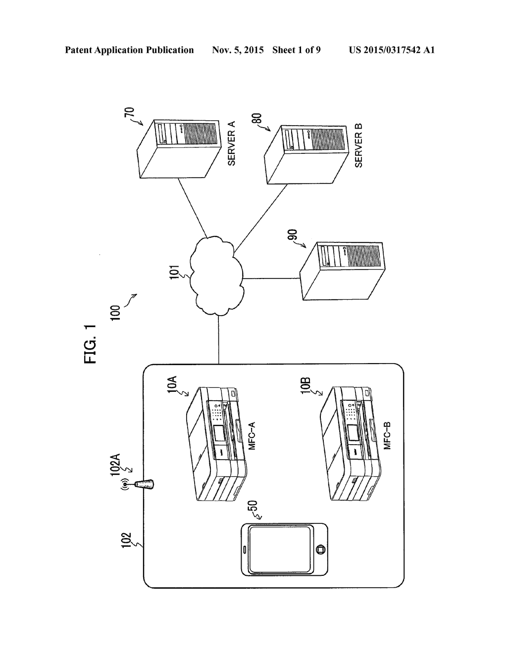Recording System Having Information Processing Device and Peripheral     Devices - diagram, schematic, and image 02