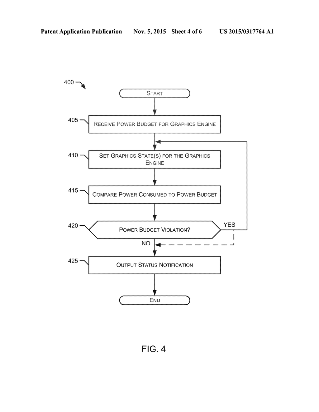 METHODS, SYSTEMS AND APPARATUS TO MANAGE POWER CONSUMPTION OF A GRAPHICS     ENGINE - diagram, schematic, and image 05