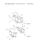 MODULAR ELECTRICAL SWITCH DEVICE COMPRISING AT LEAST ONE UNIPOLAR CUT-OFF     UNIT AND A SWITCH ASSEMBLY COMPRISING SUCH DEVICES diagram and image