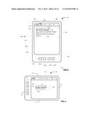 Handheld Device With Notification Message Viewing diagram and image