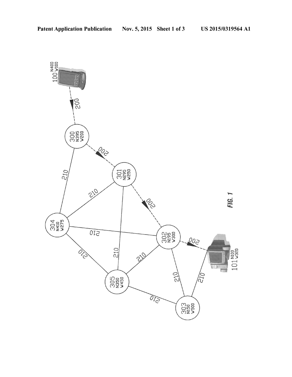 METHOD FOR ROUTING DATA PACKETS USING AN IP ADDRESS BASED ON GEO POSITION - diagram, schematic, and image 02