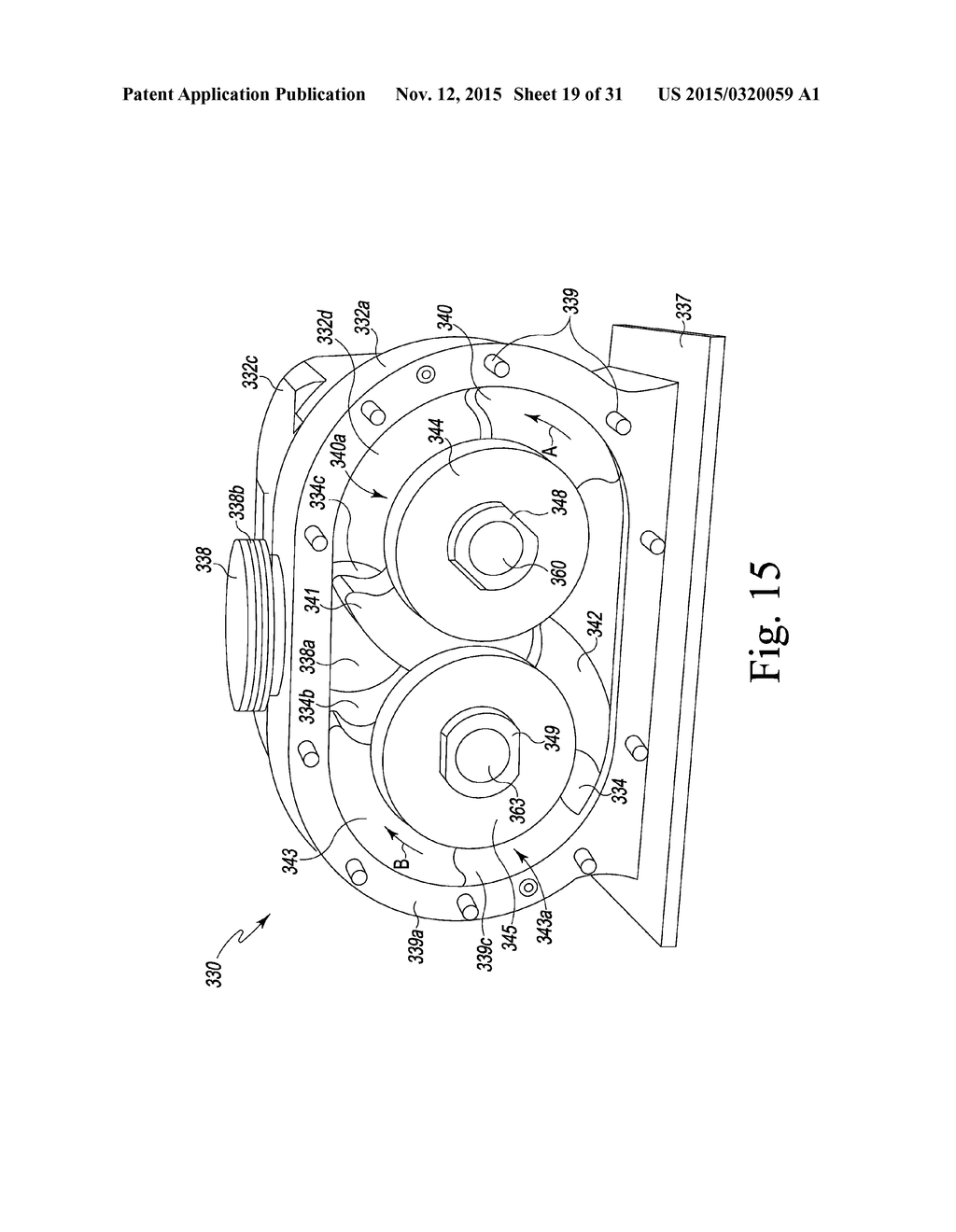 Patty-Forming Apparatus with Top Feed and Rotary Pump - diagram, schematic, and image 20