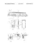 DEVICE FOR TREATING BEVERAGES HAVING WALL ELEMENTS MADE OF PLASTIC diagram and image