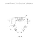 LENGTH-TO-SIDE SILHOUETTES OF ADULT DISPOSABLE ABSORBENT ARTICLES AND     ARRAYS diagram and image