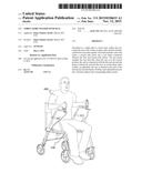 AMBULATORY WALKER WITH SEAT diagram and image