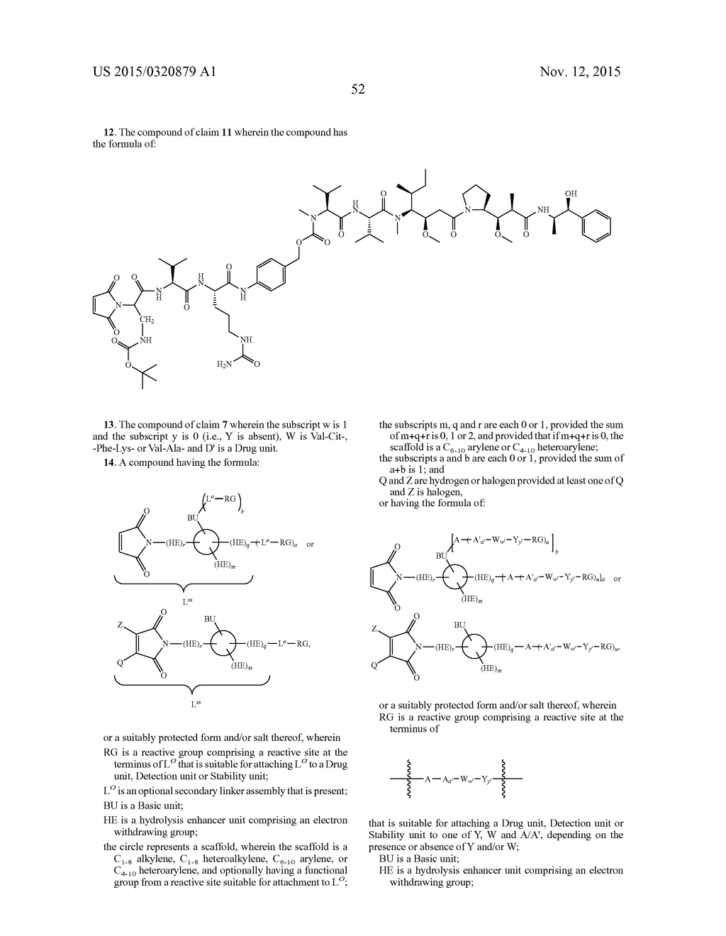 SELF-STABILIZING LINKER CONJUGATES - diagram, schematic, and image 67