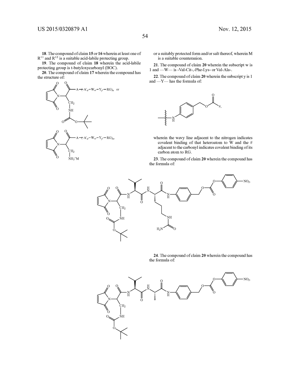 SELF-STABILIZING LINKER CONJUGATES - diagram, schematic, and image 69