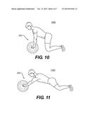 EXERCISE BALL WITH AXLE diagram and image