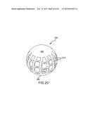 SEGMENTED BALL WITH LIGHTED ELEMENTS diagram and image