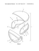 GOLF CLUB WITH MULTI-COMPONENT CONSTRUCTION diagram and image