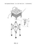 Diminishable and Distensible Ball Net Bag Structure diagram and image