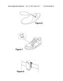 DEVICE FOR CHILDREN S FOOTWEAR INCLUDING WIRELESS SENSOR AND CONTROL FOR     GAMES AND APPLICATIONS diagram and image