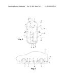 VEHICLE COMPRISING MEANS FOR DETECTING NOISE GENERATED BY A TYRE diagram and image