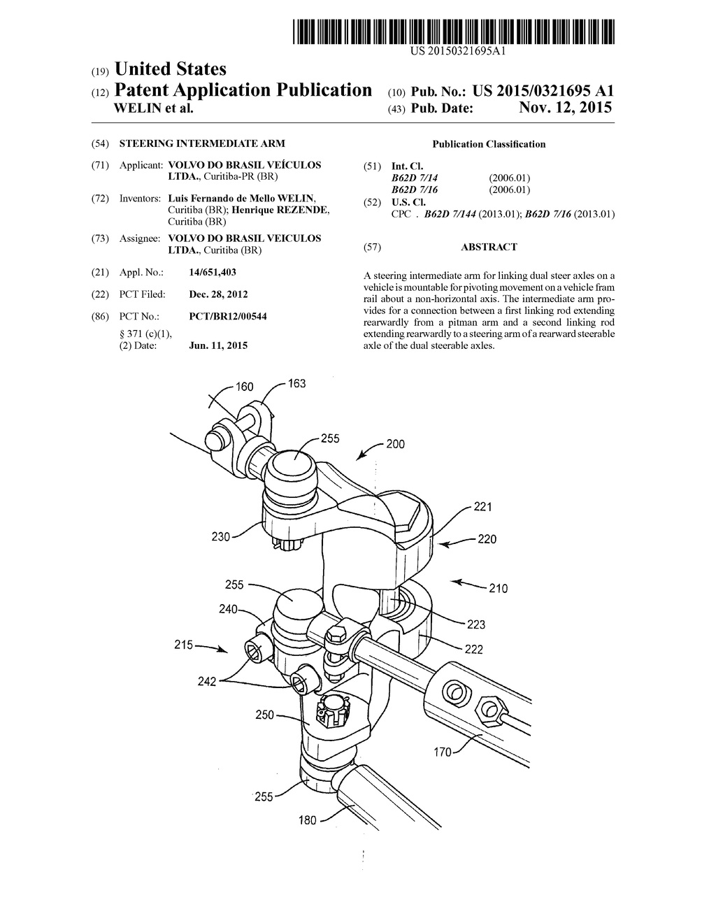 STEERING INTERMEDIATE ARM - diagram, schematic, and image 01