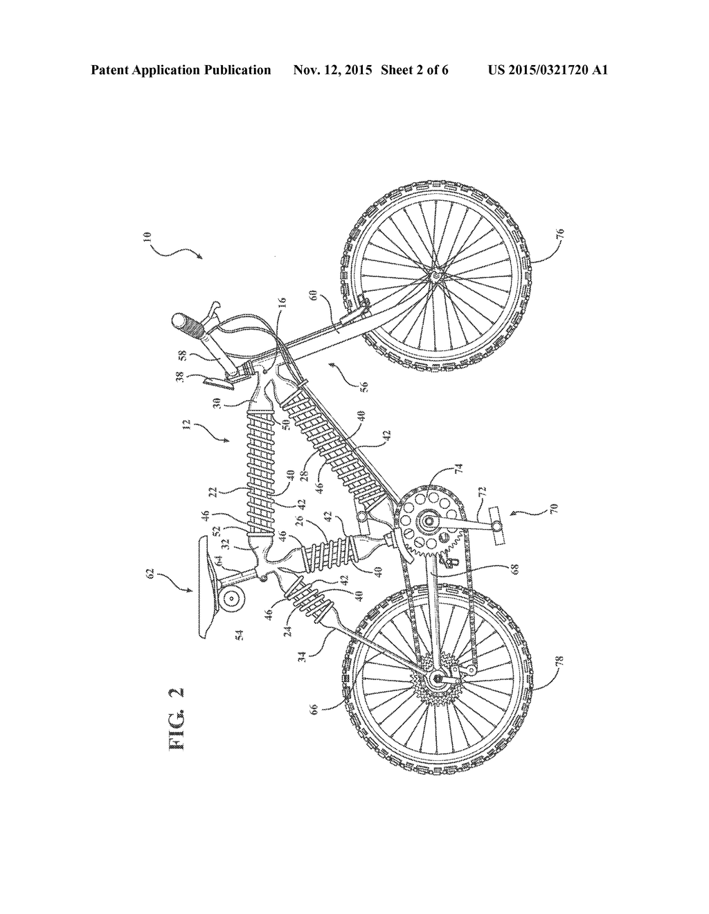 BICYCLE INCLUDING FRAME WITH INFLATABLE SEGMENTS - diagram, schematic, and image 03