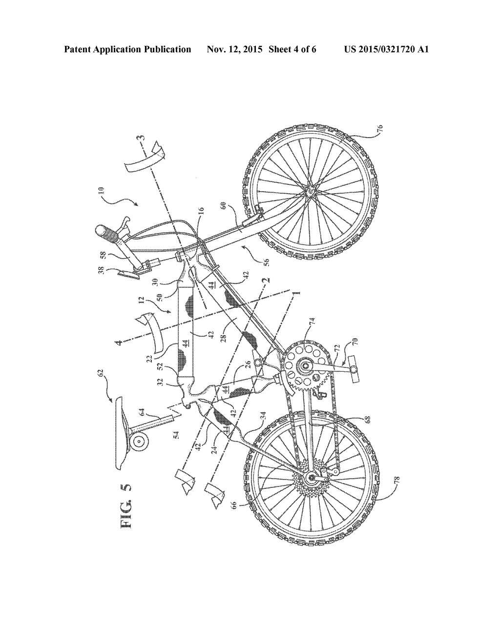 BICYCLE INCLUDING FRAME WITH INFLATABLE SEGMENTS - diagram, schematic, and image 05