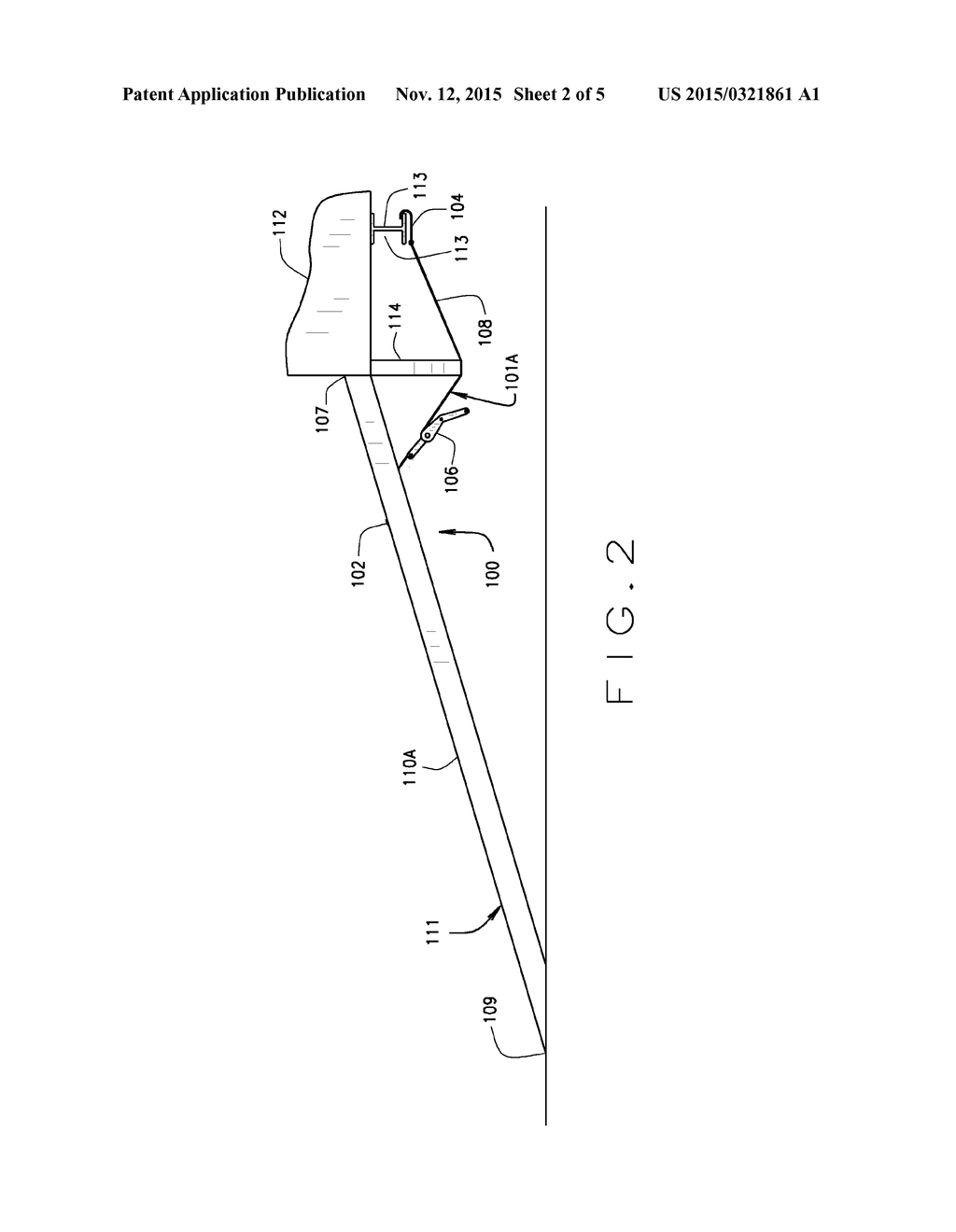 RAMP DEPLOYMENT SYSTEM UTILIZING A RATCHET STRAP MECHANISM - diagram, schematic, and image 03