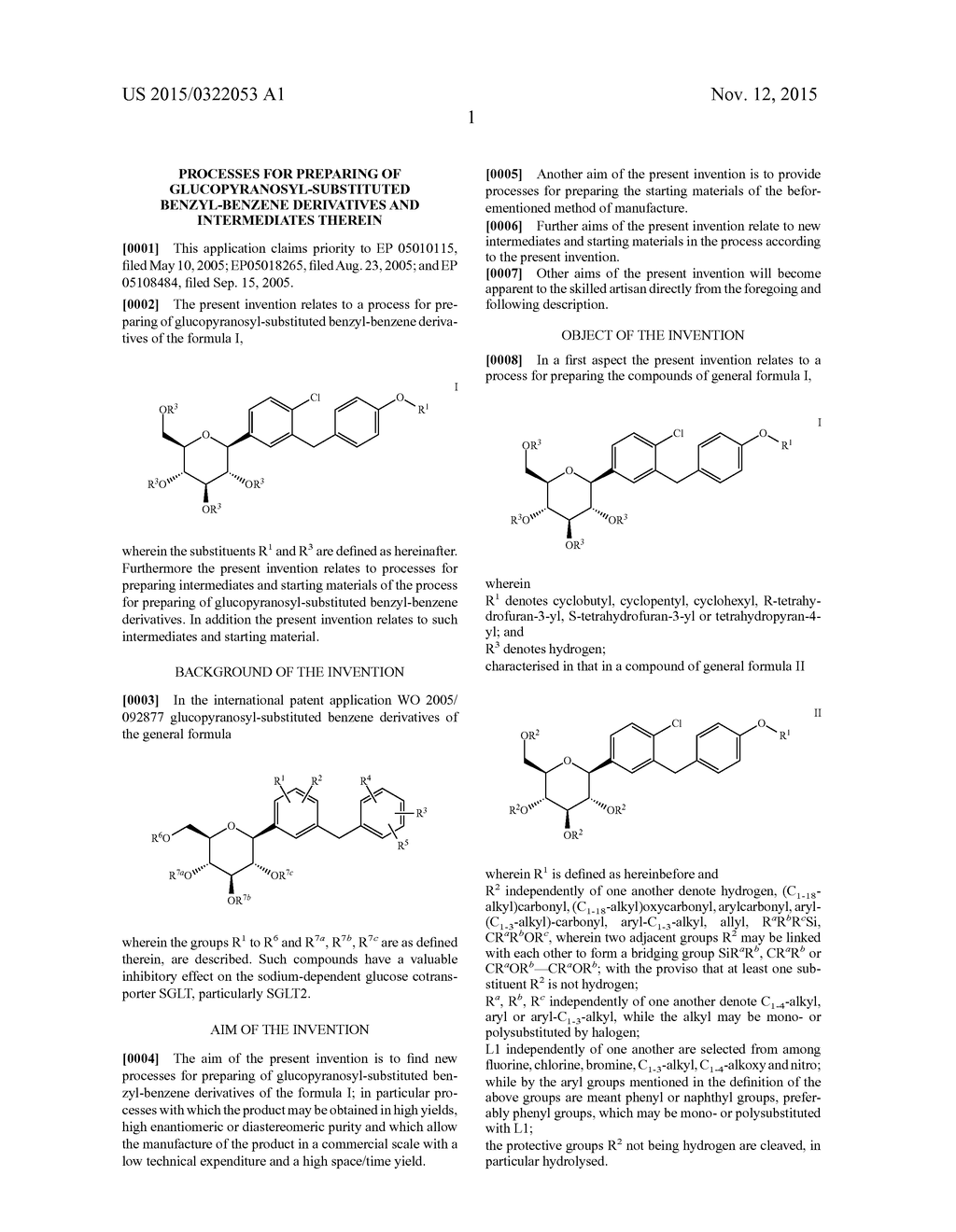 PROCESSES FOR PREPARING OF GLUCOPYRANOSYL-SUBSTITUTED BENZYL-BENZENE     DERIVATIVES AND INTERMEDIATES THEREIN - diagram, schematic, and image 02