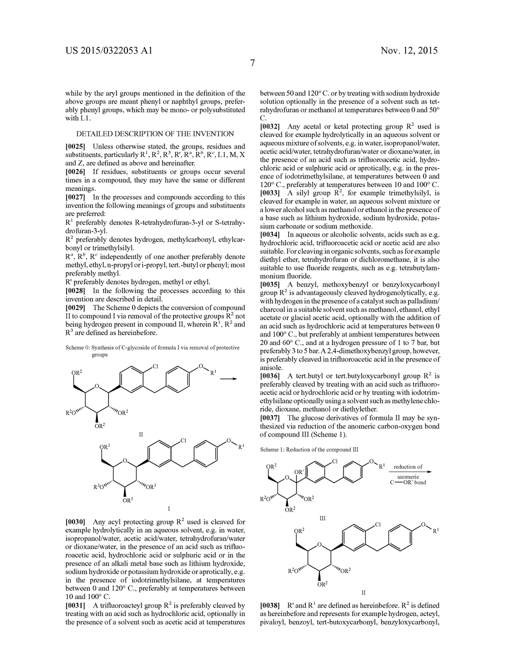 PROCESSES FOR PREPARING OF GLUCOPYRANOSYL-SUBSTITUTED BENZYL-BENZENE     DERIVATIVES AND INTERMEDIATES THEREIN - diagram, schematic, and image 08