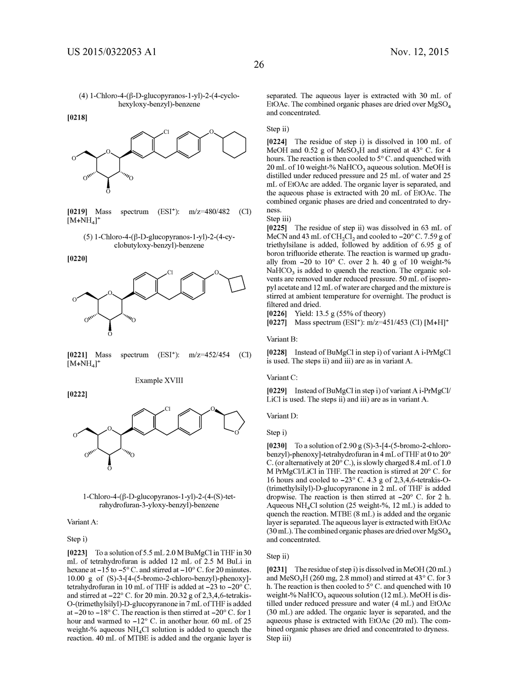 PROCESSES FOR PREPARING OF GLUCOPYRANOSYL-SUBSTITUTED BENZYL-BENZENE     DERIVATIVES AND INTERMEDIATES THEREIN - diagram, schematic, and image 27