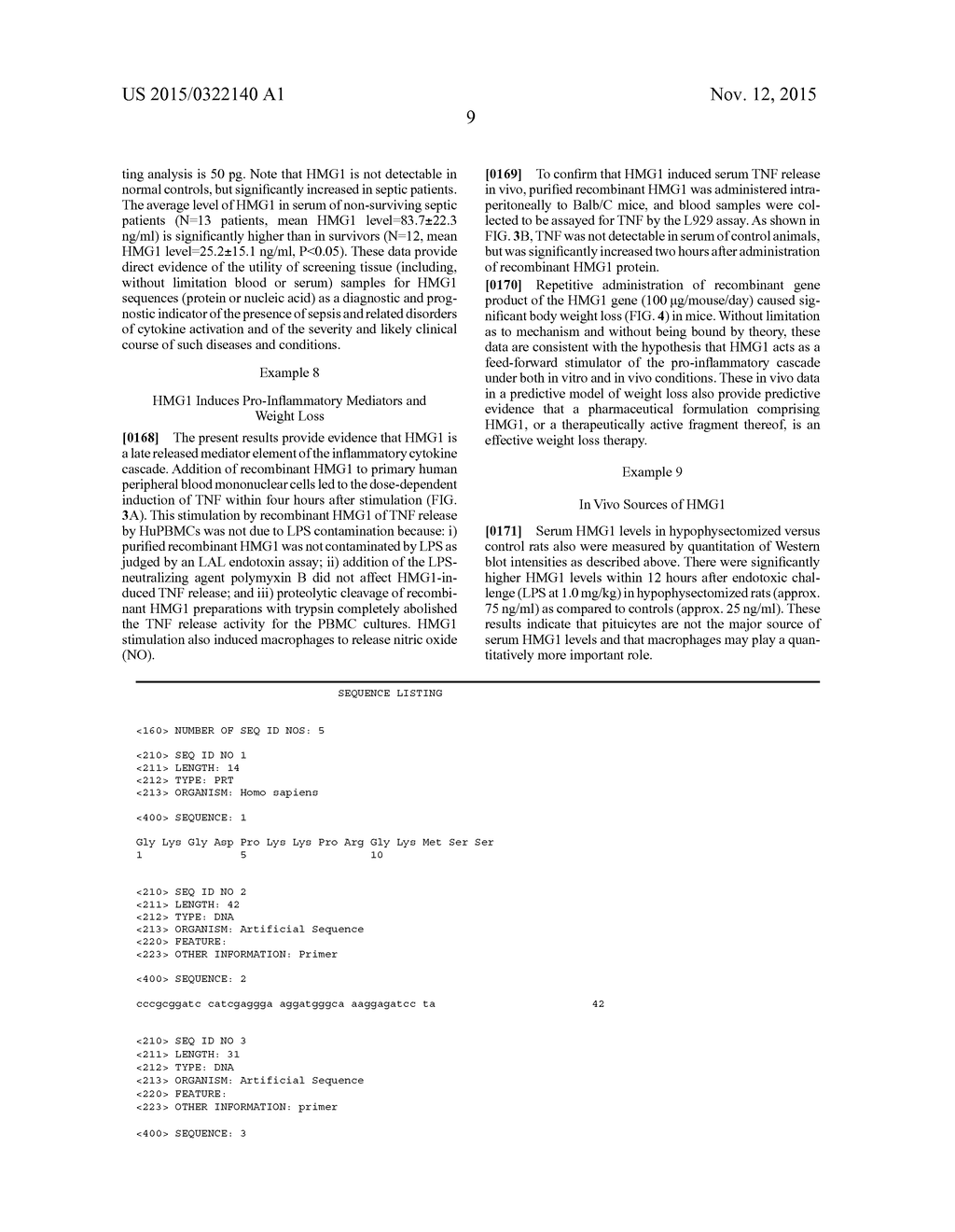 HMGI ANTIBODY FOR TREATING INFLAMMATORY CONDITIONS - diagram, schematic, and image 20