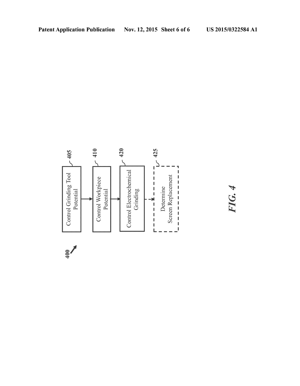 SYSTEM AND METHODS FOR ELECTROCHEMICAL GRINDING WITH A SCREEN - diagram, schematic, and image 07