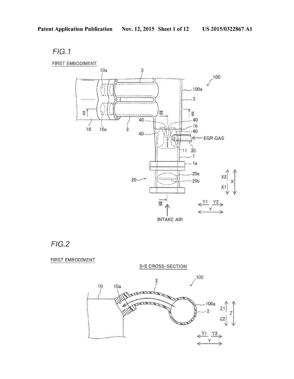 AIR INTAKE APPARATUS FOR INTERNAL COMBUSTION ENGINE - diagram, schematic, and image 02