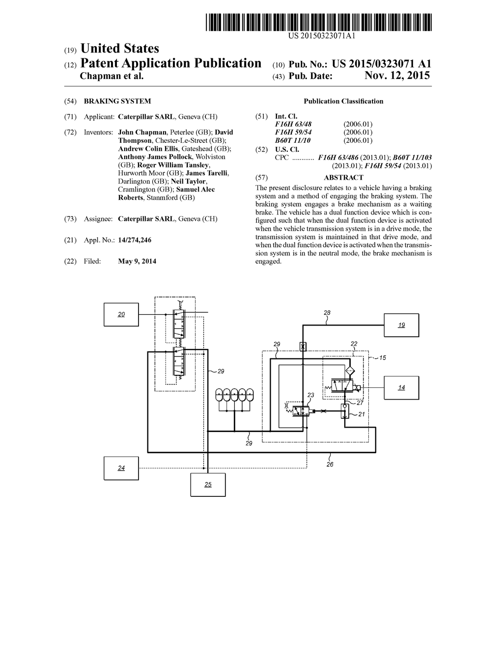 Braking System - diagram, schematic, and image 01