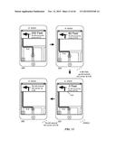 NAVIGATION APPLICATION WITH SEVERAL NAVIGATION MODES diagram and image