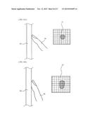 TOUCH DETECTION DEVICE, TOUCH DETECTION METHOD AND TOUCH SCREEN PANEL,     USING DRIVING BACK PHENOMENON, AND DISPLAY DEVICE WITH BUILT-IN TOUCH     SCREEN PANEL diagram and image