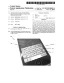 TOUCH SCREEN OVERLAY FOR MOBILE DEVICES TO FACILITATE ACCURACY AND SPEED     OF DATA ENTRY diagram and image