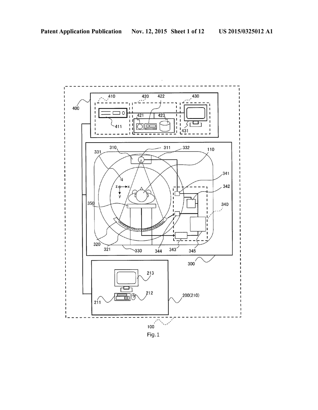 X-RAY CT DEVICE, AND IMAGE RECONFIGURATION METHOD - diagram, schematic, and image 02