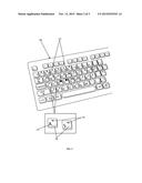 BACKLIT ILLUMINATED KEYBOARD FOR EDITING PURPOSES diagram and image