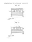 METHODS OF FORMING PATTERNS AND METHODS OF MANUFACTURING SEMICONDUCTOR     DEVICES USING THE SAME diagram and image