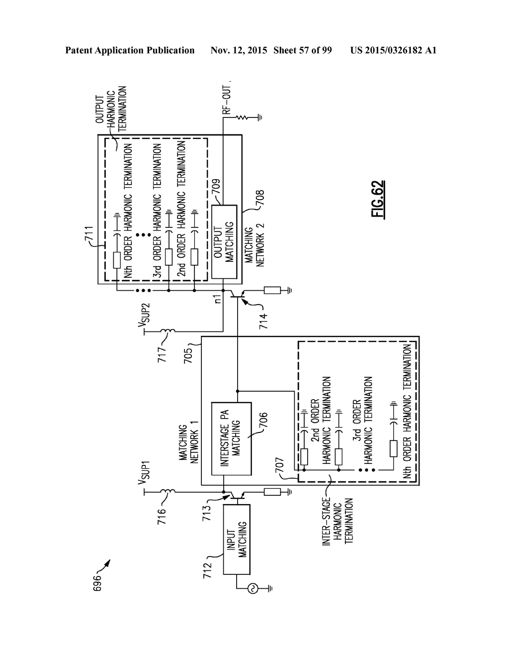 POWER AMPLIFIER MODULES INCLUDING RELATED SYSTEMS, DEVICES, AND METHODS - diagram, schematic, and image 58