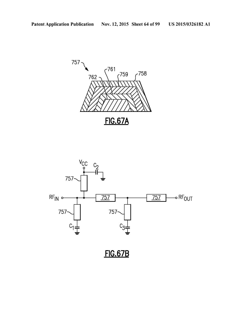 POWER AMPLIFIER MODULES INCLUDING RELATED SYSTEMS, DEVICES, AND METHODS - diagram, schematic, and image 65