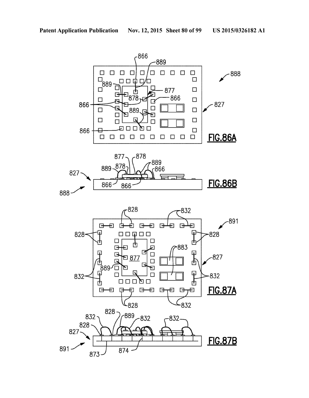 POWER AMPLIFIER MODULES INCLUDING RELATED SYSTEMS, DEVICES, AND METHODS - diagram, schematic, and image 81