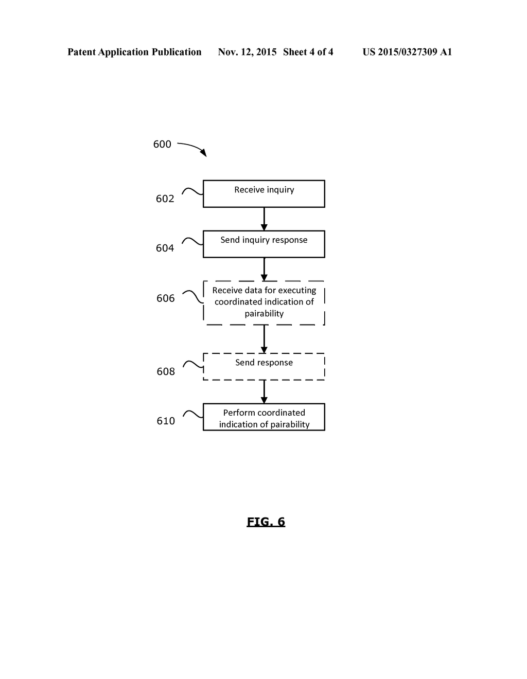 SYSTEM AND METHOD FOR INDICATING PAIRING AVAILABILITY BETWEEN DEVICES - diagram, schematic, and image 05