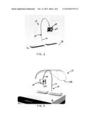 BED MOUNTED INTERACTIVE DISPLAY SYSTEM diagram and image