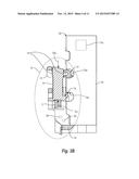 CONNECTION INCLUDING FLANGE IN COOPERATION WITH RESILIENT MEMBER TO ENGAGE     AND DISENGAGE REMOVABLE PRINTED CIRCUIT ASSEMBLY diagram and image