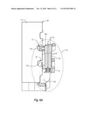 CONNECTION INCLUDING FLANGE IN COOPERATION WITH RESILIENT MEMBER TO ENGAGE     AND DISENGAGE REMOVABLE PRINTED CIRCUIT ASSEMBLY diagram and image