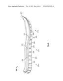 SOLE WITH PROJECTIONS AND ARTICLE OF FOOTWEAR diagram and image