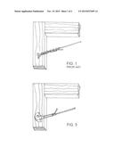 FRAME HANGING WIRE POST WITH LOCKING CONNECTOR diagram and image