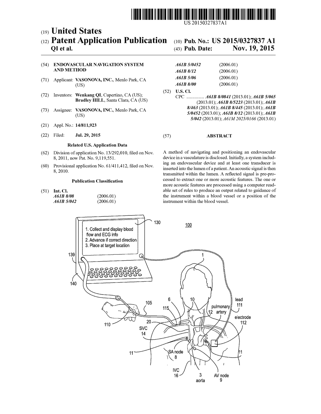 ENDOVASCULAR NAVIGATION SYSTEM AND METHOD - diagram, schematic, and image 01